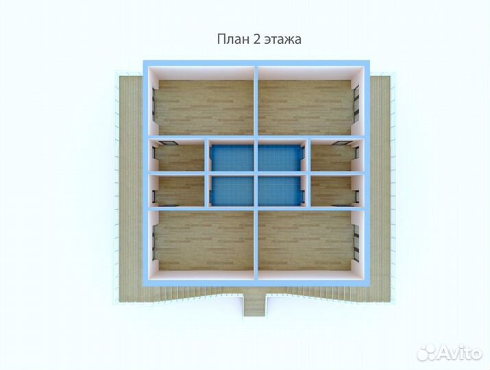 Лстк каркас мини-гостиницы