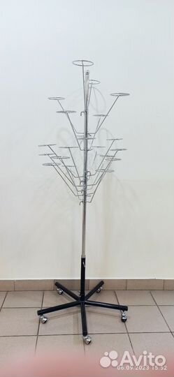 Стойка для шапок напольная