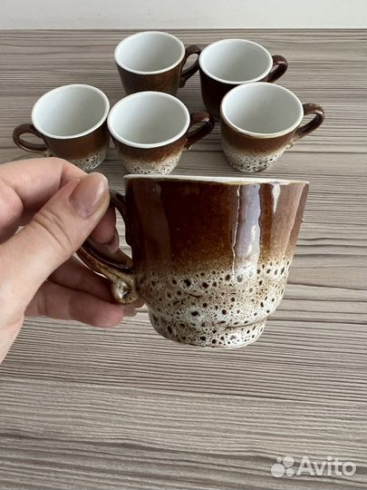 Кофейные чашки набором 6 шт