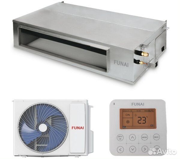 Кондиционер Funai LAC-DR55HP.D01 Канальный