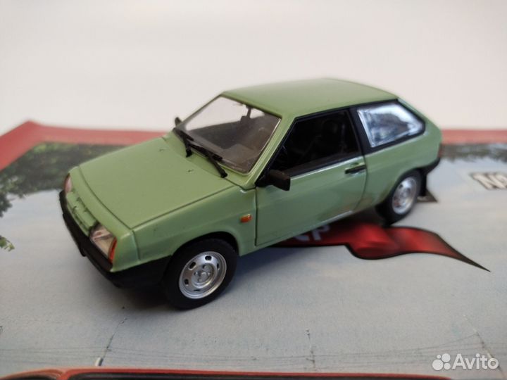 Модель Автомобиля ваз 2108 1:43 АВТОЛЕГЕНДЫ СССР