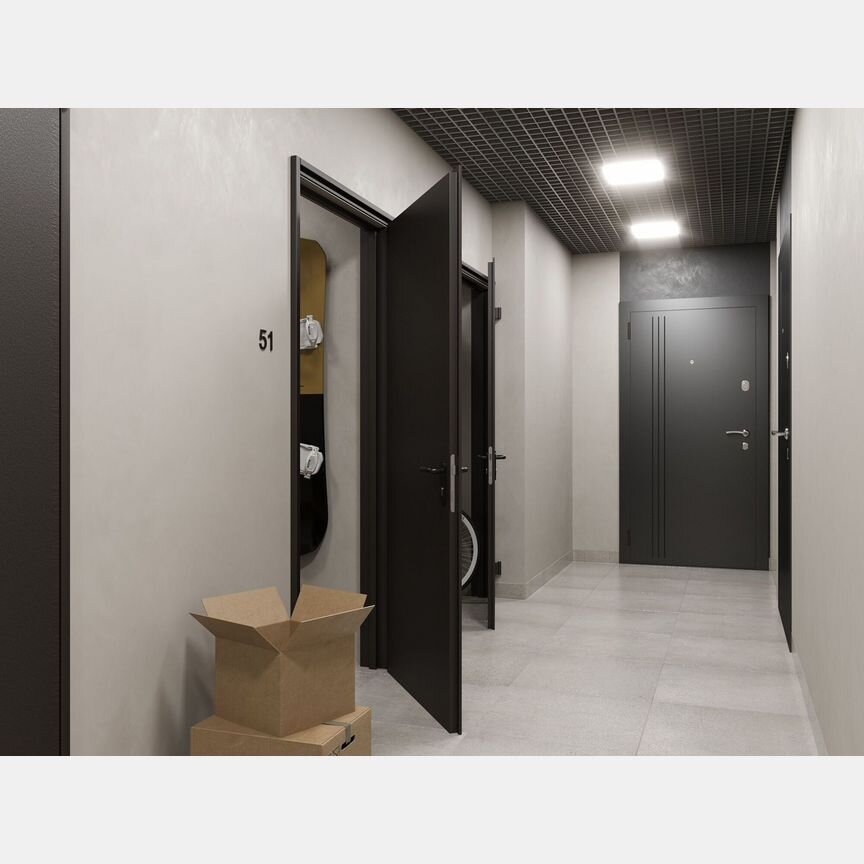 2-к. квартира, 47,2 м², 16/23 эт.