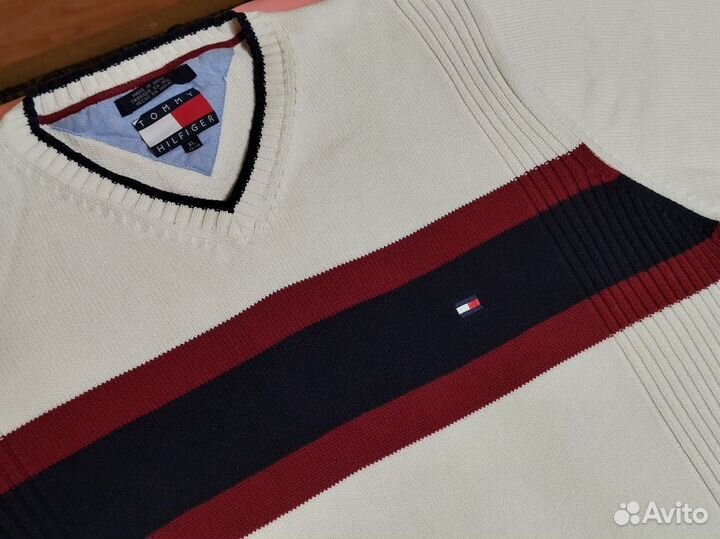 Свитер Tommy Hilfiger очень плотный