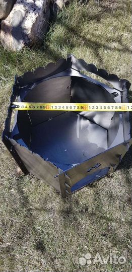 Печь-мангал 3в1 для казана 2мм