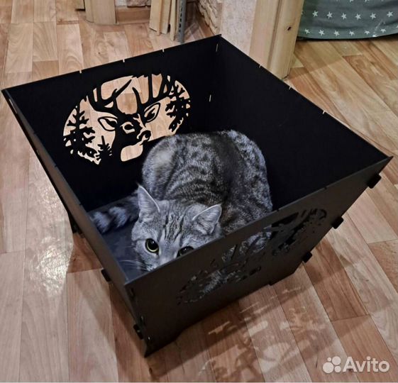 Костровая чаша квадратная с доставкой по РФ