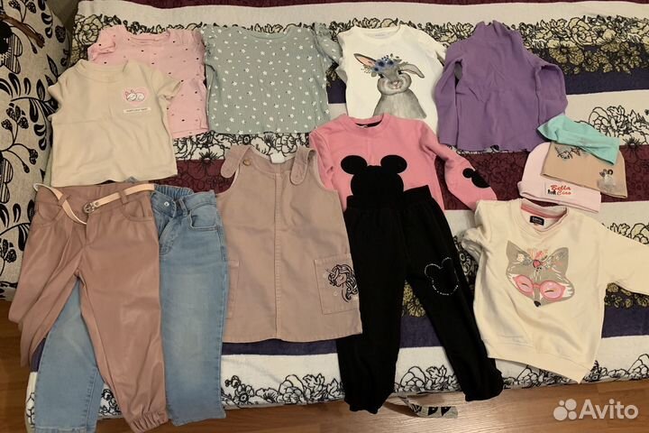 Детские вещи пакетом для девочек 104