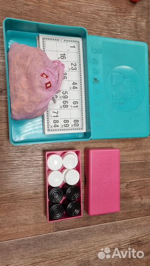 Детские игрушки шашки, лото