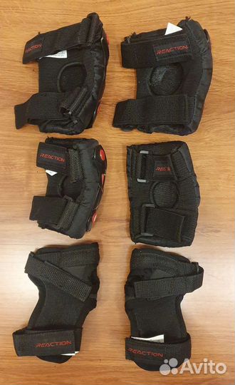 Защита набор детский из трёх предметов reaction