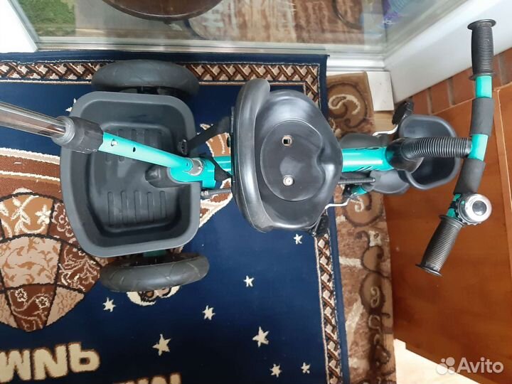 Детский велосипед с ручкой бу