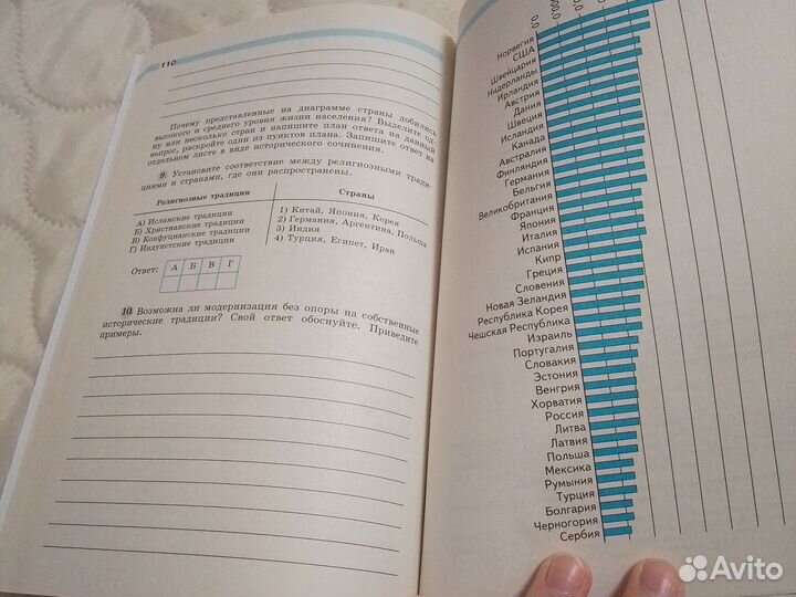 Всеобщая история рабочая тетрадь 9 класс