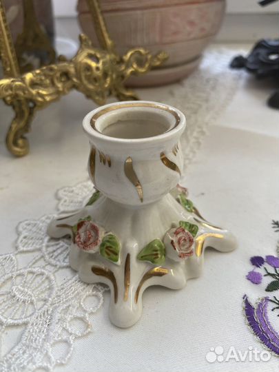 Подсвечник, фарфор, до 1960г, Европа