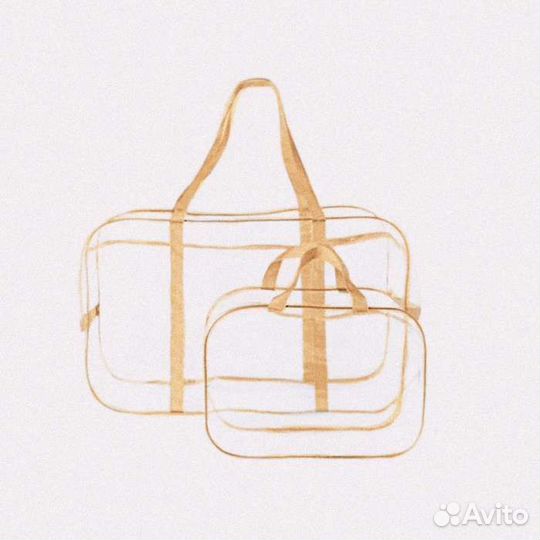 Новый набор сумок в роддом, большая и средняя