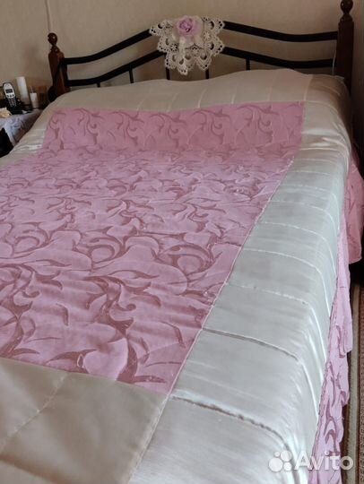 Шторы и покрывало бу