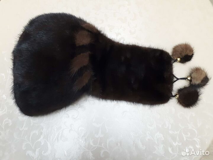 Шапка норковая женская