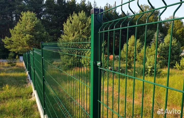 Забор из 3D сетки качественно быстро