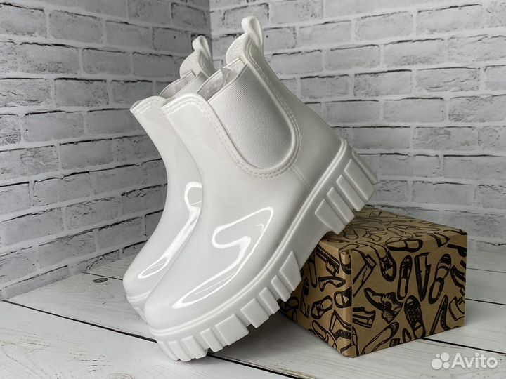 Резиновые ботинки новые доставка