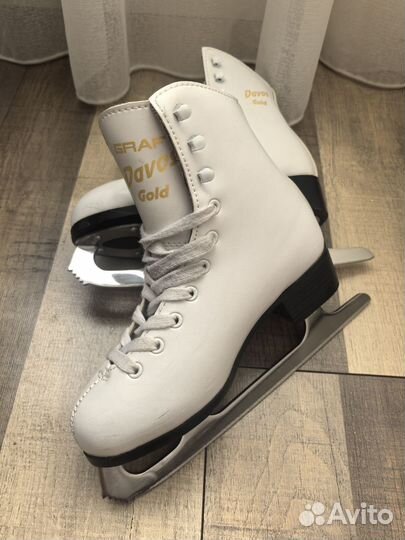 Коньки фигурные Graf Davos Gold