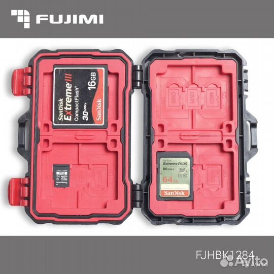 Кейс жесткий для карт памяти, пыле-влаго защитный