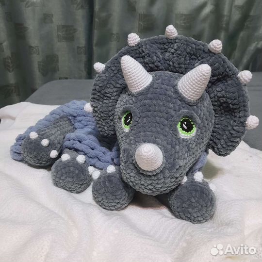 Пижамница трицератопс