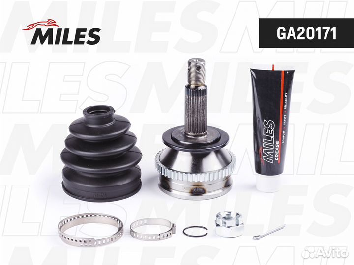 Шрус hyundai santa FE 2.0-2.7 01-06 нар.(ABS)