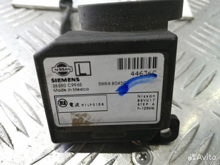 Антенна иммобилайзера Альмера Н16, Примера П12