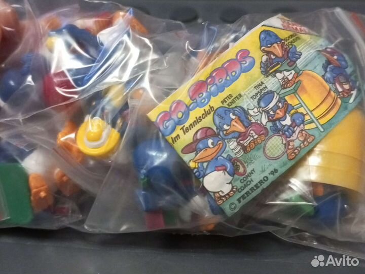 Серии киндер сюрприз