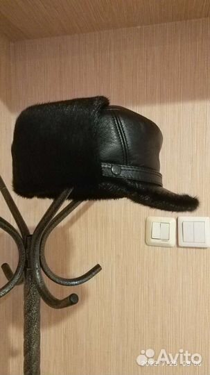 Шапка мужская нерпа новая 56-57р