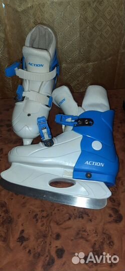 Коньки детские раздвижные