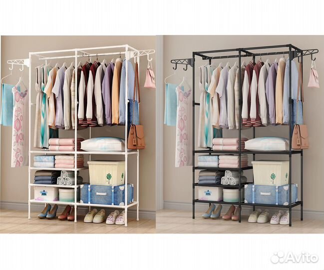 Вешалка шкаф напольная для одежды