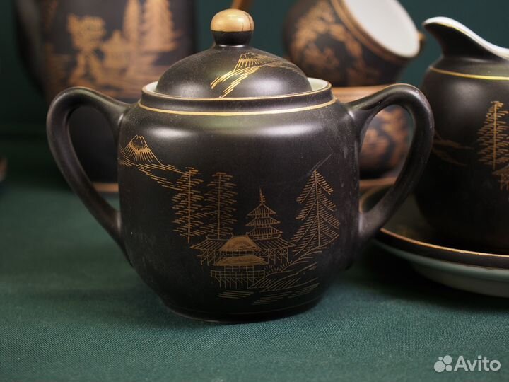 Сервиз кофейный фарфоровый. Япония