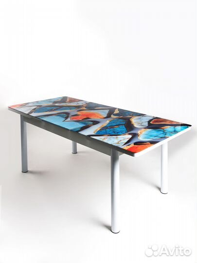 Комплект. 6 шт стулья и стол раскладной