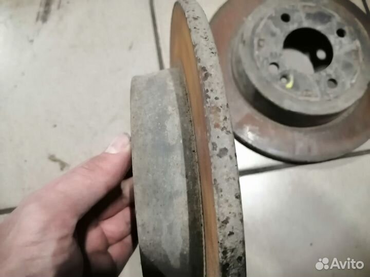 Диски тормозные задние Солярис 2011