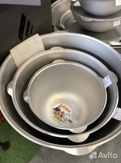 Котел казан 70 л Кукмара алюминий