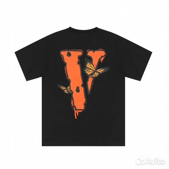 Vlone футболка черная