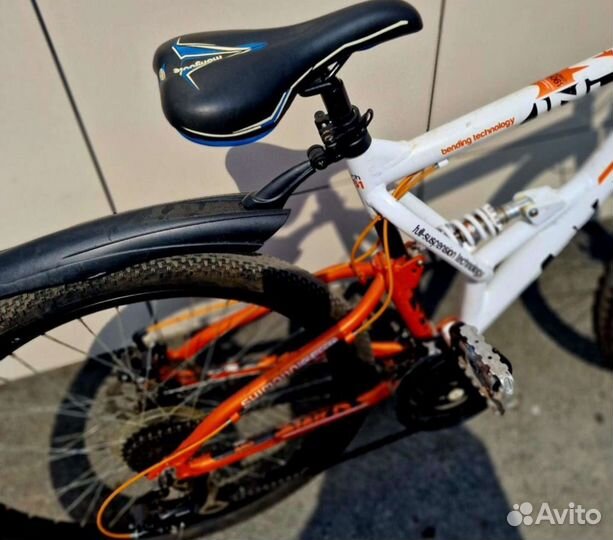 Велосипед горный двухподвес Stark Indy FS 26