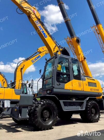 Колёсный экскаватор XCMG XE150WD, 2023