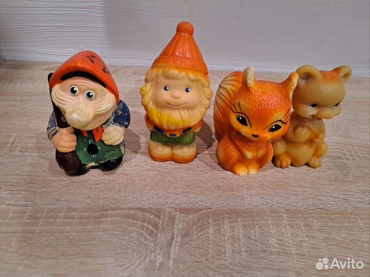 Детские игрушки резиновые СССР