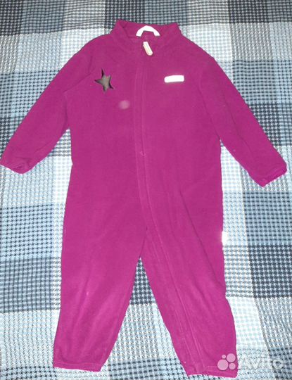 Флисовый комбинезон 92