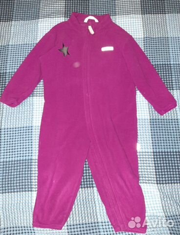 Флисовый комбинезон 92