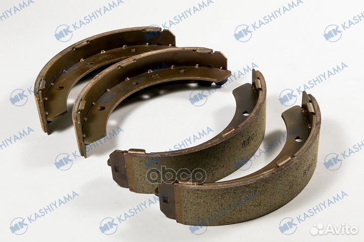 Колодки тормозные барабанные, задние K6602 MK