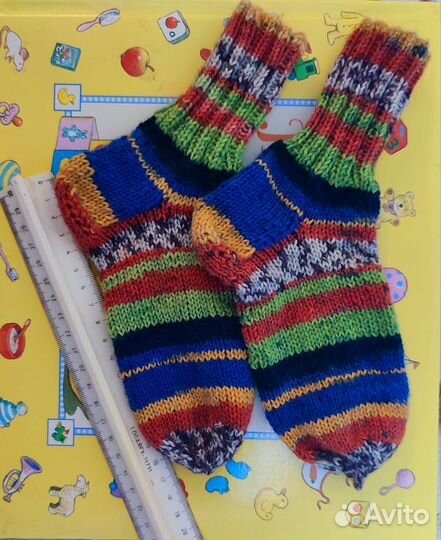 Носки вязаные детские