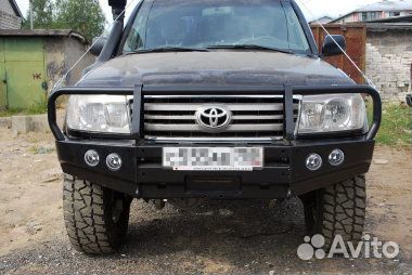 Силовой бампер передний Toyota Land Cruiser 100, L