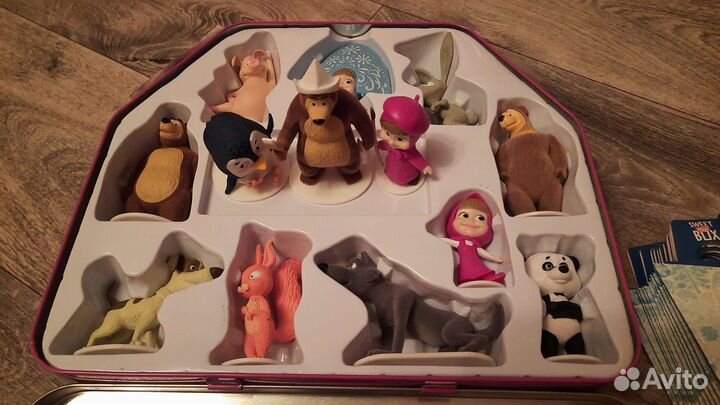 Разные серии свит бокс Маша и медведь