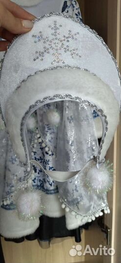 Костюм снегурочки детский