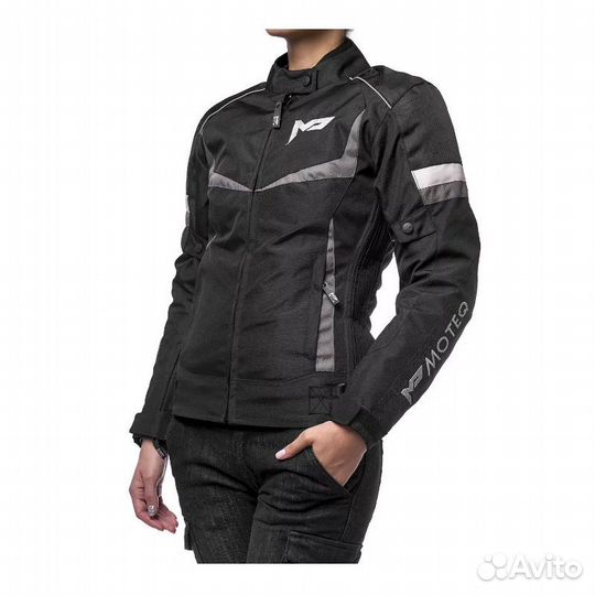 Мотокуртка Moteq Astra женская grey