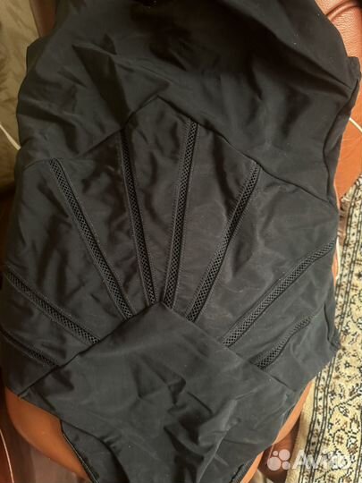 Купальник женский слитный 46 48 черный