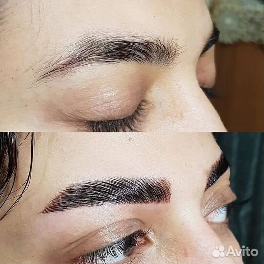 Ламинирование ресниц и бровей