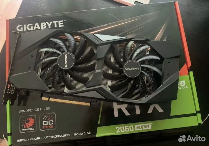 Видеокарта RTX 2060 super 8gb