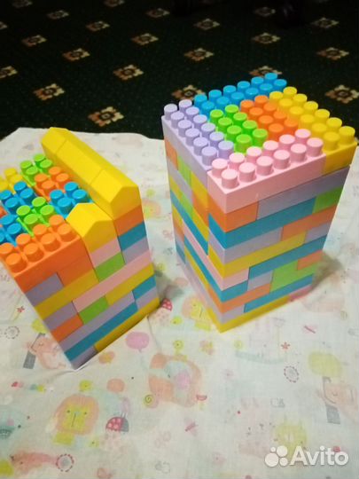 Lego, б/у около 140 деталей