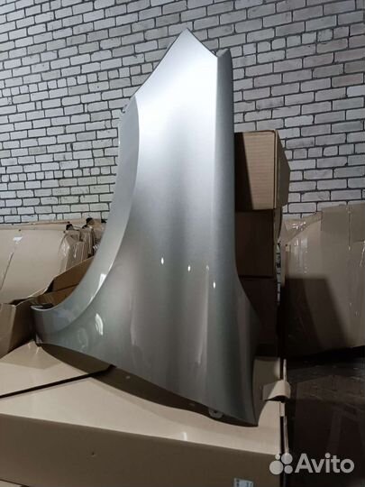 Крыло LADA granta fl левое серебристо-серый техно